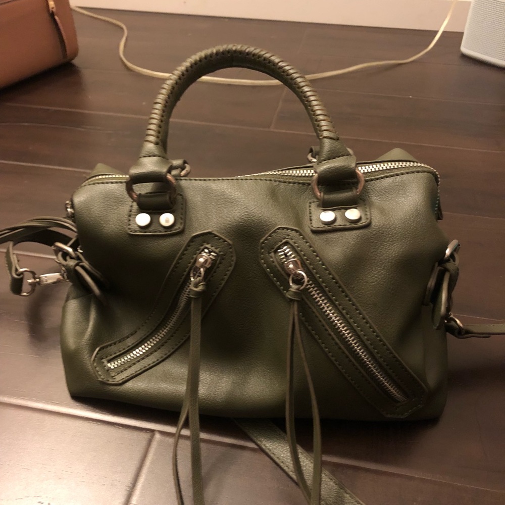 Olive green purse